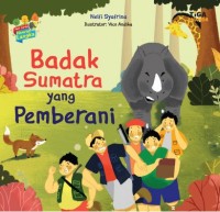 Image of Badak sumatra yang pemberani