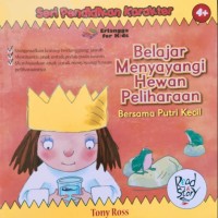 Image of Belajar menyayangi hewan peliharaan bersama putri kecil