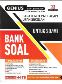 Image of Strategi tepat hadapi ujian sekolah: bank soal untuk sd/mi