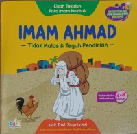 Image of Imam Ahmad : tidak malas & teguh pendirian
