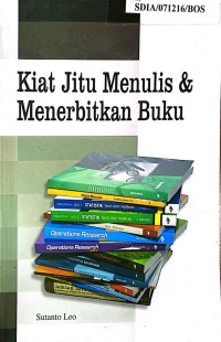 Image of Kiat jitu menulis dan menerbitkan buku