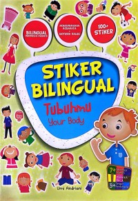 Image of Stiker bilingual : tubuhmu - your body
