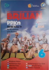 Image of Buku ringkasan materi dan latihan ppkn sd/mi kelas vi