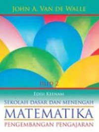 Image of Matematika sekolah dasar dan menengah jilid 2