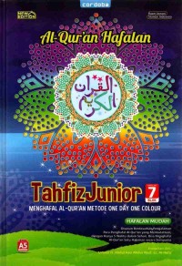 Image of Tahfiz junior: Al-Qur'an hafalan metode 7 blok hafal 1 halaman